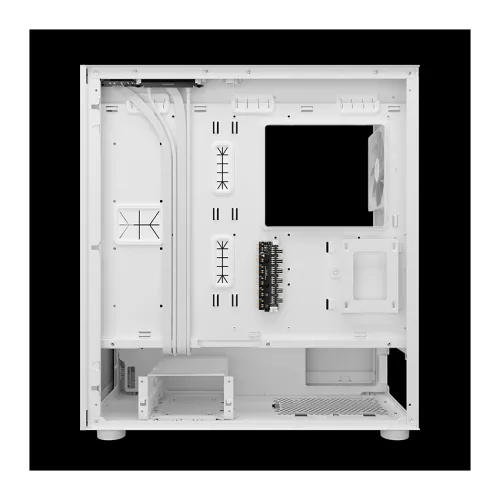 Case GAMDIAS TALOS M3 Mesh White ARGB – Mid Tower, 3 Fan ARGB PWM